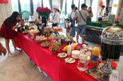 服务完善 精心用心 户外婚庆公司年会百家宴高端冷餐会宴会